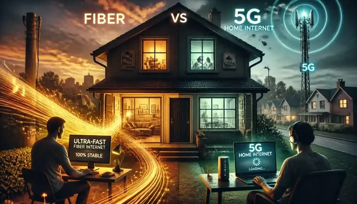 5G vs Fiber Internet